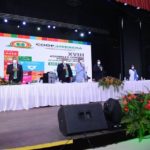 Mesa principal XVIII Asamblea General Ordinaria por Delegados