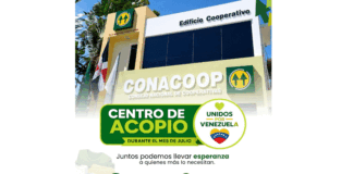CONACOOP llama al sector y la comunidad a apoyar a Venezuela con donaciones en Edificio Cooperativo